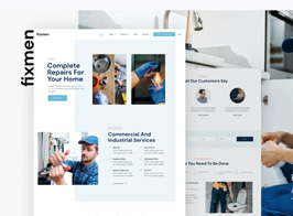 Fixmen – Handyman & Maintenance Elementor Template Kit