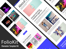 Foliokit – Personal Portfolio Elementor Template Kit
