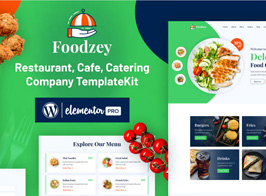 Foodzey – Restaurant Elementor Template Kit
