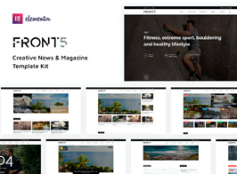 FrontFive – Creative News & Magazine Template Kit