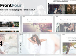 FrontFour – Creative Photography Template Kit