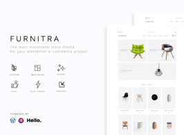 Furnitra – Modern eCommerce Elementor Template Kit