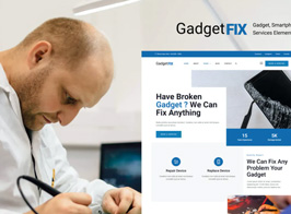 GadgetFIX – Gadget, Smartphone & Laptop Repair Services Template Kit