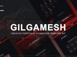 Gilgamesh – Creative Portfolio Elementor Template Kit