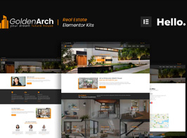 GoldenArch – Real Estate Elementor Template Kit