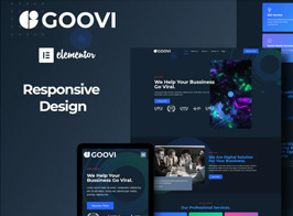 Goovi – Creative Agency & Digital Marketing Elementor Template Kits