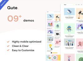 Gute – Minimalist Blog Elementor Template Kit