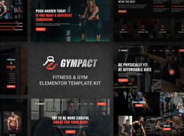 Gympact – Fitness & Gym Elementor Template Kit