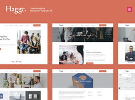 Hagge – Creative Portfolio Elementor Template Kit