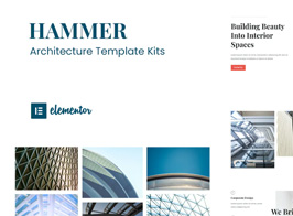 Hammer – Minimal Architecture Elementor Template Kit