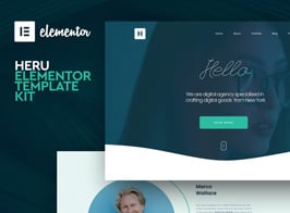 Heru – Creative Elementor Template Kit