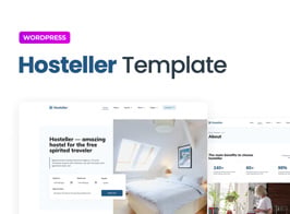 Hosteller – Hostel Booking Elementor Template Kit