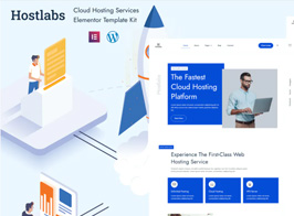 Hostlabs – Cloud Hosting Services Elementor Template Kit