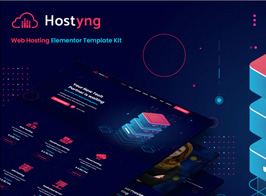 Hostyng – Web Hosting Elementor Template Kit