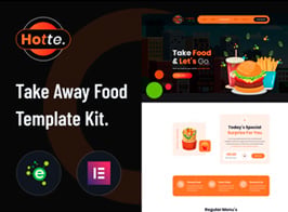 Hotte – Take Away Food Elementor Template Kit