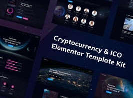 Hoverex | Cryptocurrency & ICO Elementor Template Kit
