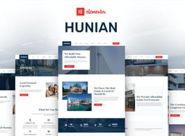 Hunian – Real Estate Elementor Template Kit