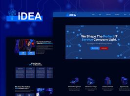 iDea – Technology & IT Network Service Elementor Template Kit