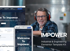 Impower – Engineering and Industrial Template Kit
