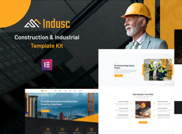 Indusc – Construction & Industrial Elementor Template Kit