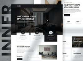 Inner – Interior Design & Architecture Template Kit