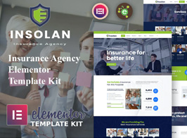 Insolan – Insurance Agency Elementor Template Kit