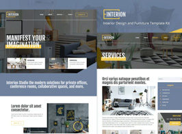 Interion – Interior Design Elementor Template Kit