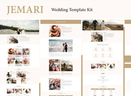 Jemari – Wedding Elementor Template Kit