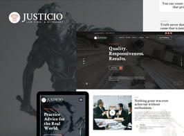 Justicio – Law Firm & Attorney Elementor Template Kit