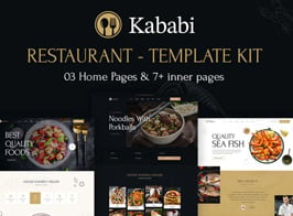 Kababi – Restaurant Elementor Template Kit