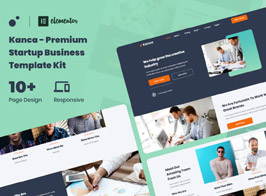 Kanca – Startup Business Consulting Elementor Template Kit