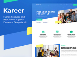 Kareer – Human Resource & Recruitment Agency Elementor Template Kit