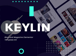 Keylin – Blog & Magazine Elementor Template Kit