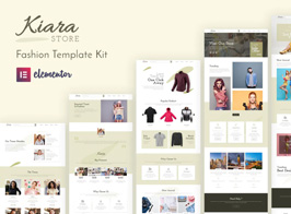 Kiara – Fashion Elementor Template Kit