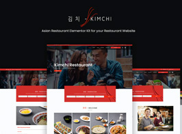Kimchi – Asian Restaurant & Cafe Elementor Template Kit