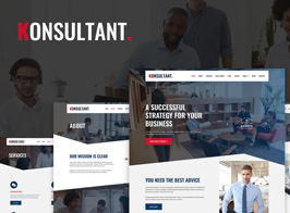 Konsultant – Consultancy Firm Elementor Template Kit