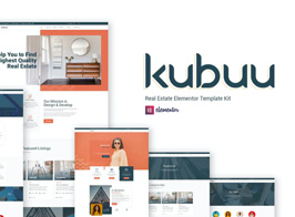 Kubuu – Real Estate Elementor Template Kit