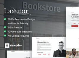 LaAutor – Author & Publisher Elementor Template Kit