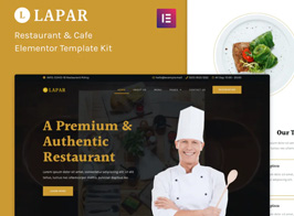 Lapar – Restaurant & Cafe Elementor Template Kit