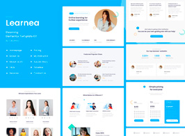 Learnera | e-Learning, School & University Elementor Template Kit