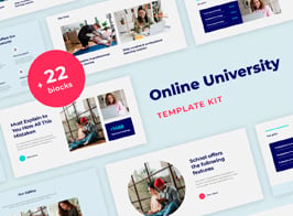 Learnex – Distance Education & Learning Courses Elementor Template Kit