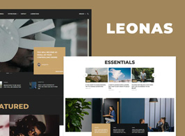 Leonas – Blog & Magazine Elementor Template Kit
