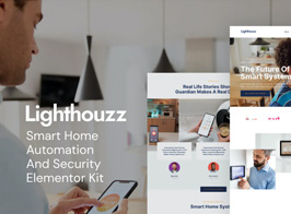 Lighthouzz – Smart Home & Security Elementor Template Kit