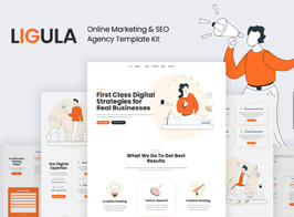 Ligula — Online Marketing & SEO agency Template Kit