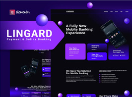 Lingard – Payment & Online Banking Elementor Template Kit