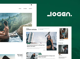 Logen – Lifestyle Blog Elementor Template Kit