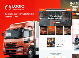 Logio – Logistics & Transportation Elementor Template Kit