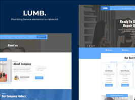 Lumb – Plumbing Service Elementor Template Kit