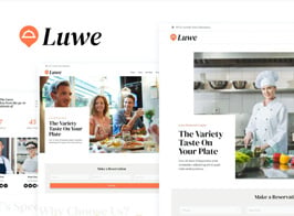 Luwe – Restaurant Elementor Template Kit