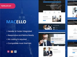 Macello – Business Consulting & Accounting Elementor Template Kit